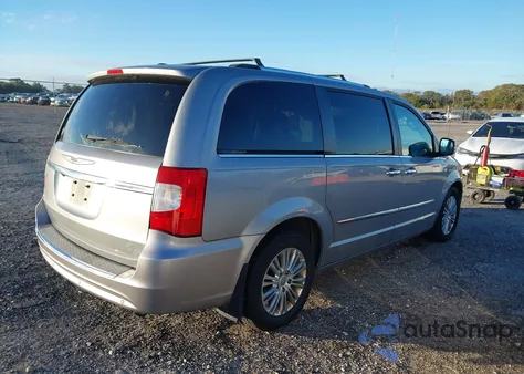 2014 Chrysler Town & Country Touring-L 30Th Anniversary из США, поврежденный, VIN 2C4RC1CG6ER192471